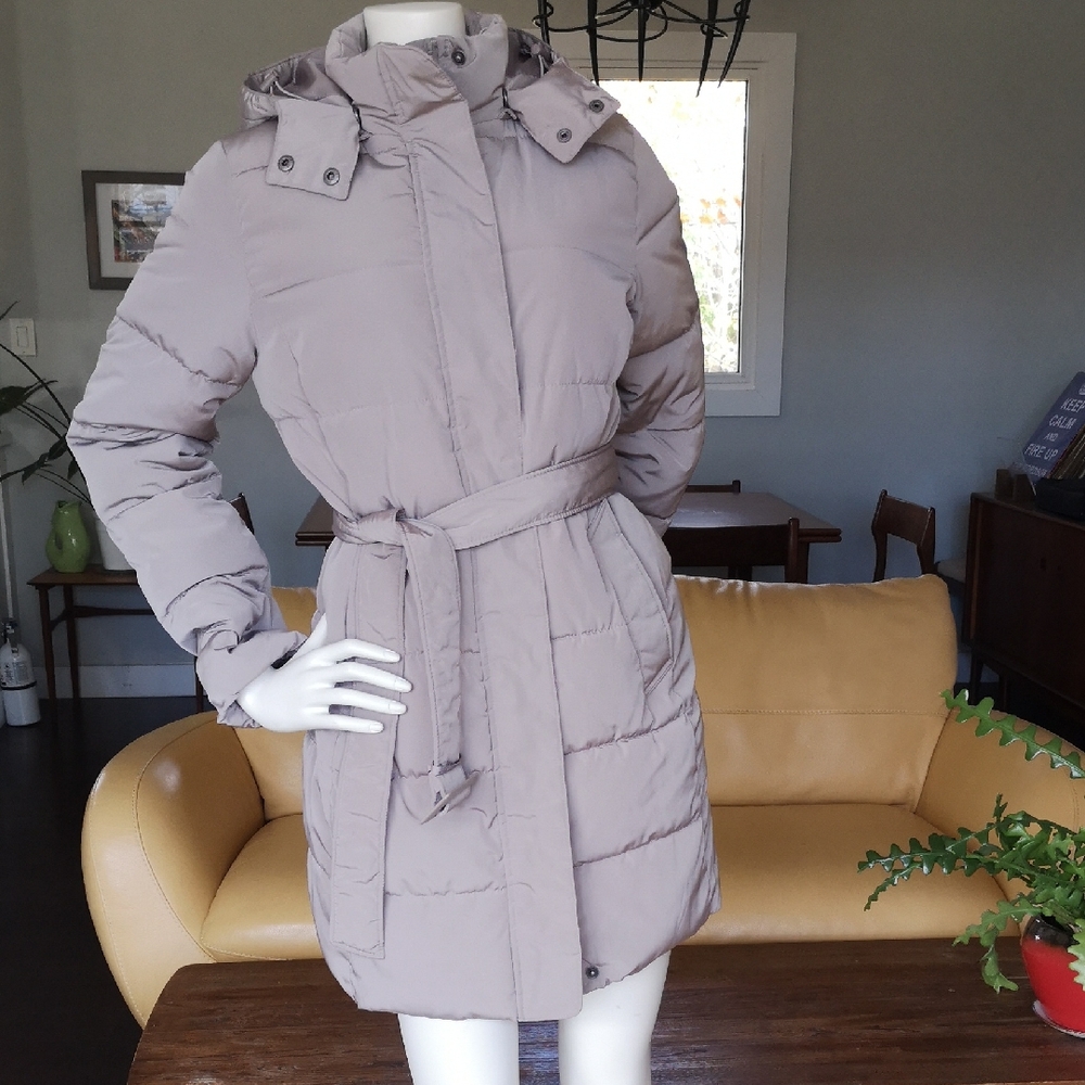 Gap mid-length puffer coat
